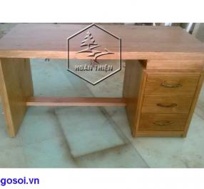 Bàn làm việc giám đốc gỗ sồi