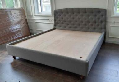 GIƯỜNG BỌC NỆM CỎ MAY